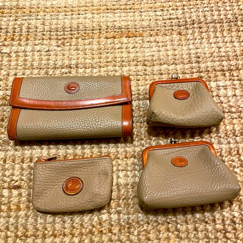 Vintage Dooney & Burke Wallets Lot